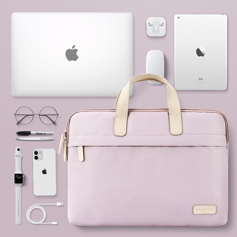Laptop Bag Satchel Women's Suitable for Lenovo 14 Apple Huawei Hp Savior 15.6 Bubble Wrap Inner Bag