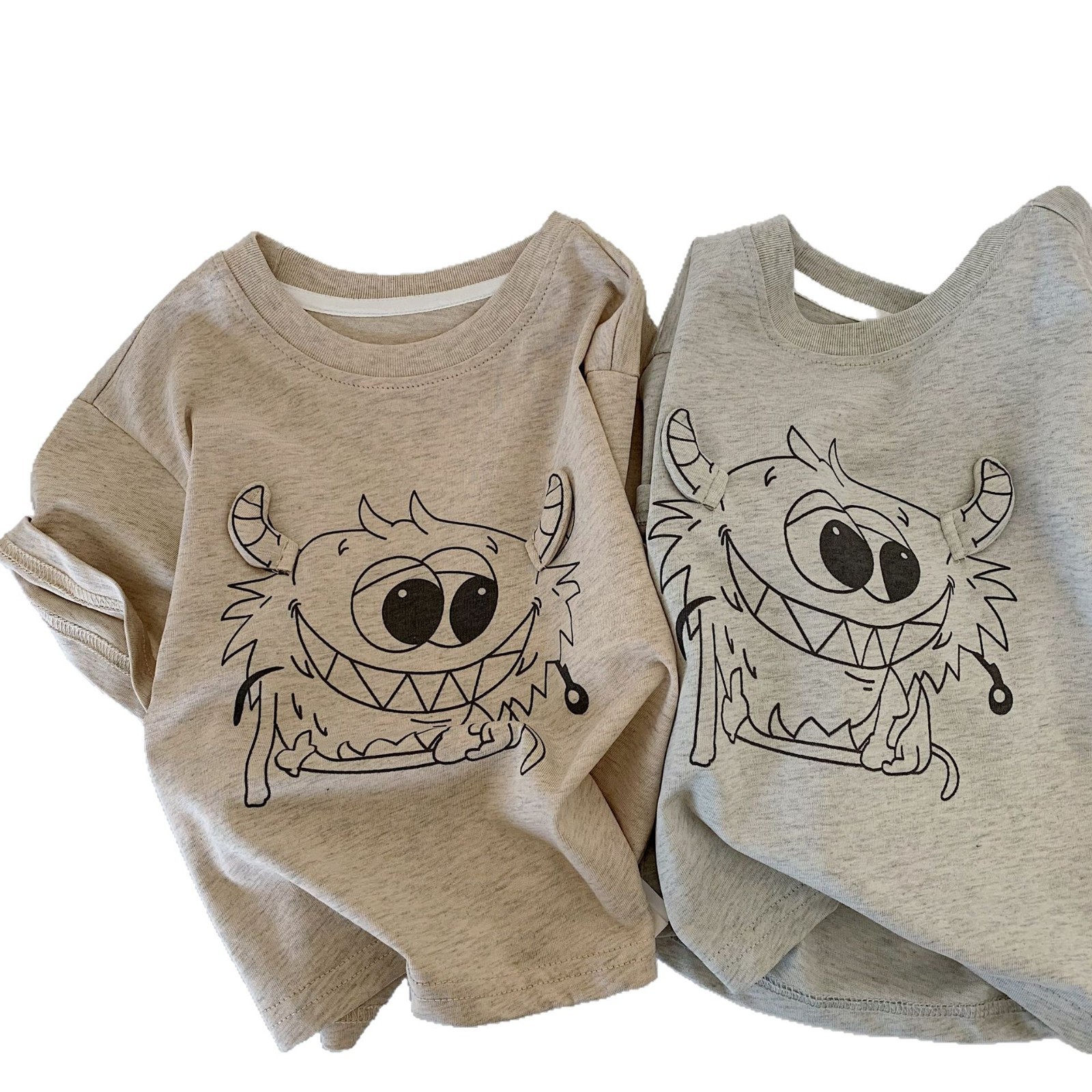 Camiseta de manga corta para niños Maibao 2025 verano nuevo vestido de verano para niños