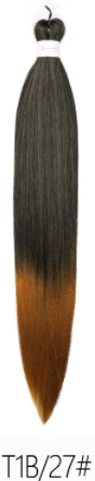 PVC fibra química de baja temperatura fluffy EZ trenza grande trenza fácil trenza image 14