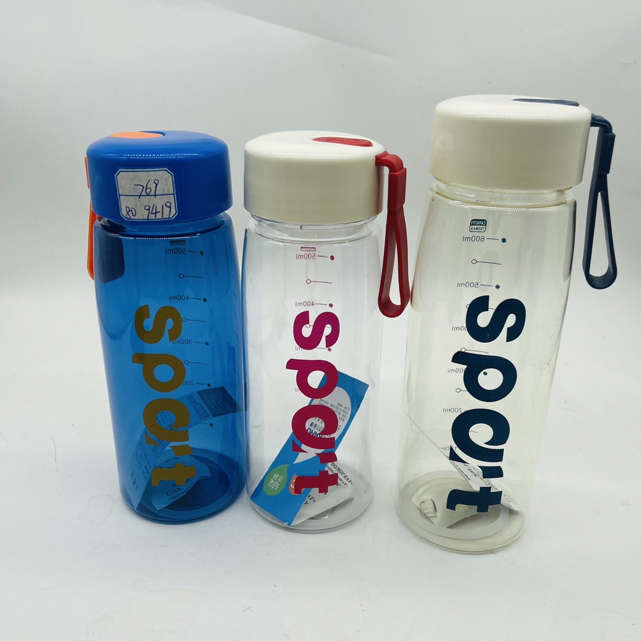 Fortun Sport portátil al aire libre taza de plástico de alta capacidad hervidor de plástico resistente a altas temperaturas publicidad de moda simple montado en el vehículo