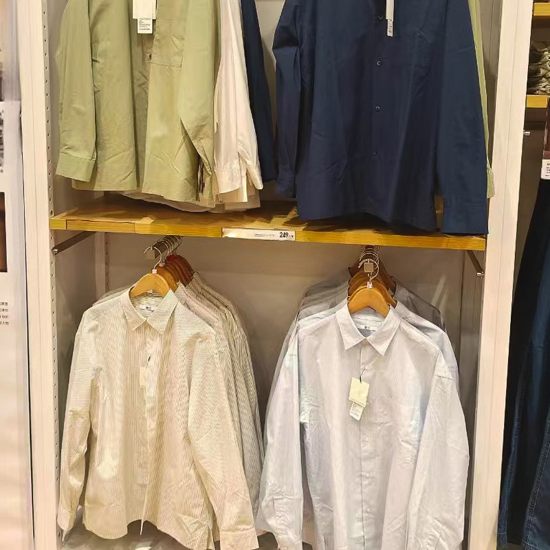 Men's Women's Casual Loose Shirt Long Sleeve Shirt Solid Color Thin Jacket Air-conditioning Shirt SY471799/474574