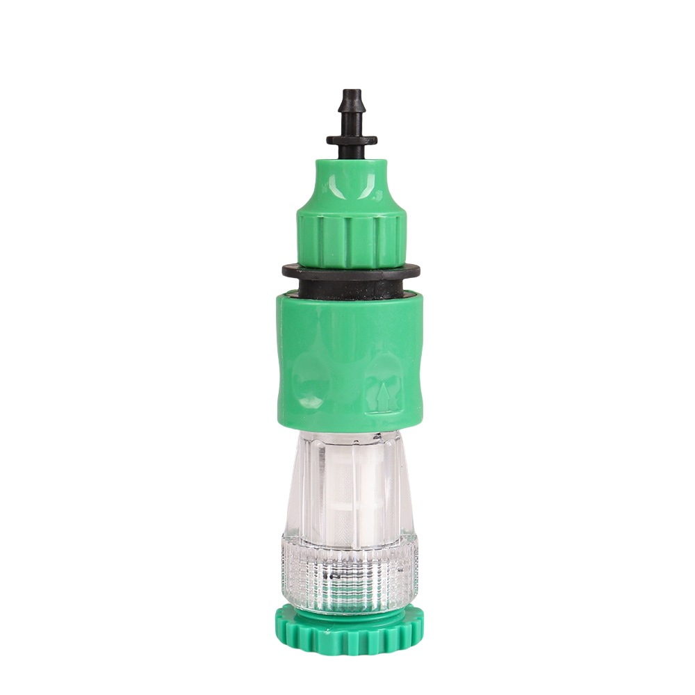 Accesorios de conector de grifo de jardín invernadero equipo de riego universal conector rápido de tubería de agua riego por goteo y accesorios