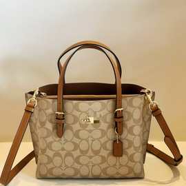 coac女包新款百搭mollie25托特包休闲通勤精致手拎包单肩斜挎包