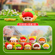 七夕礼物嘟崽特色美食系列盲盒卡通创意潮玩手办桌面可爱摆件批发