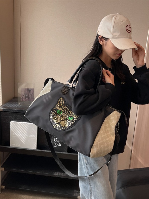 Bolsa de viaje de gran capacidad bolsa de hombro de viaje corto bolsa de mano bolsa de viaje de estilo militar bolsa de ejercicio portátil