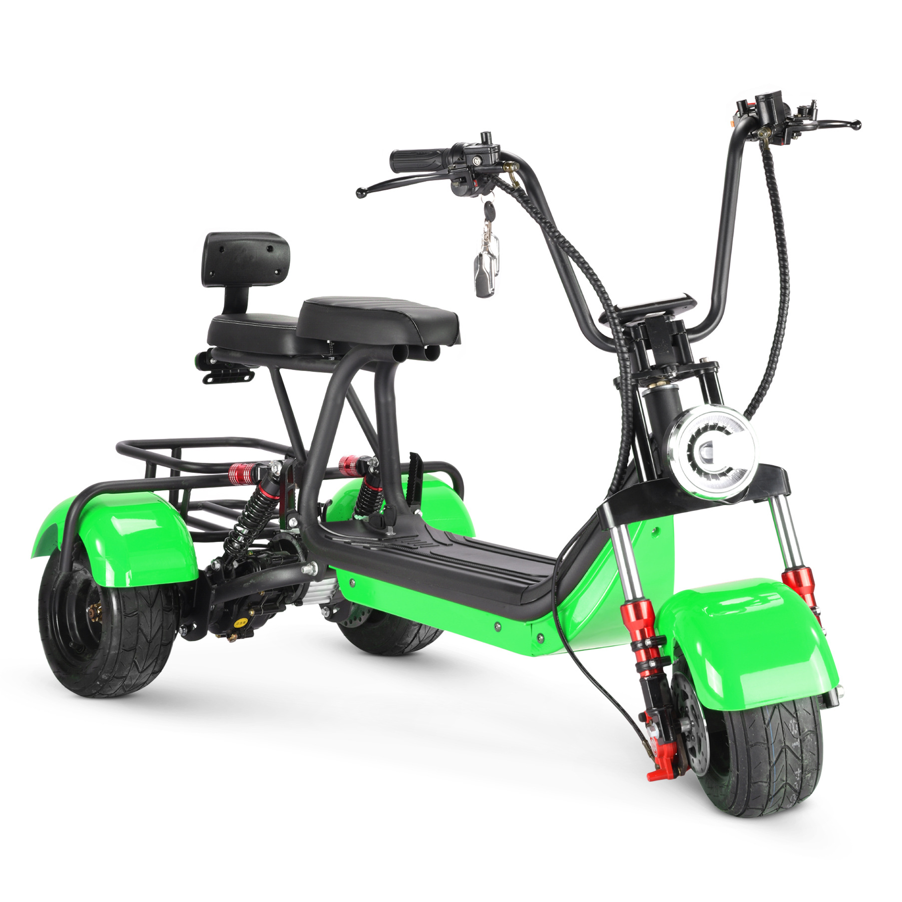 Eec Dot Adult Scooter Three-Wheeled Motorcycle Harley Electric Vehicle Mini-5 Cross-Border Overseas Warehouse Direct Delivery
