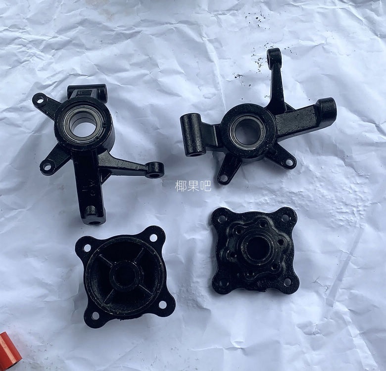 Modified kart accessories, ATV four-wheel drive front and rear independent suspension kit, gear box, rocker arm, horn flange, brake