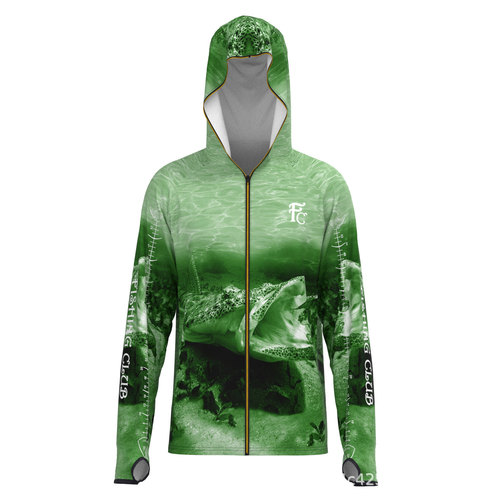 UPF50+ anti-UV cycling clothing, lightweight ice silk sun protection clothing, mask, cycling hooded bib, lure fishing clothing
