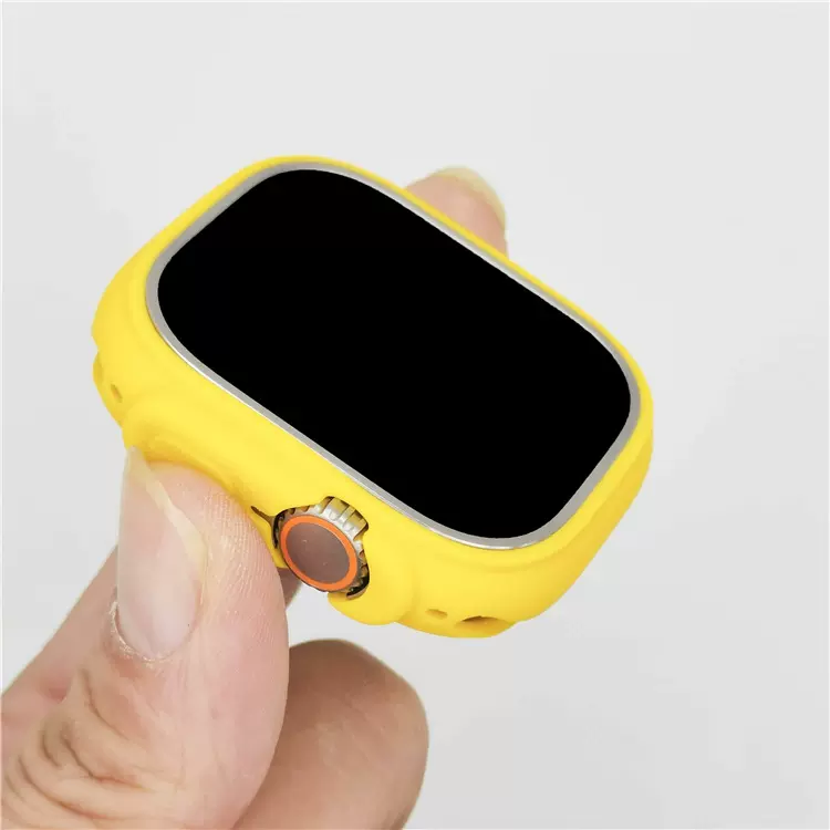 适用于苹果Apple watch ultra 8代新款 手表硅胶保护壳 49mm