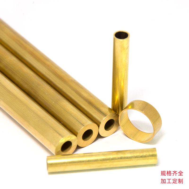 H62 H65黄铜管 薄壁铜管 黄铜毛细管 精密加工 折弯扩口缩口CNC