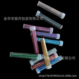 厂家批发6克/试管瓶装金葱粉金粉亮片闪粉亮粉diy美甲彩妆手工用