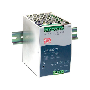 Mean Well Power Supply Sdr Track Switching Power Supply (Metal Case) Sdr-480-24 |   Sdr-480-24
