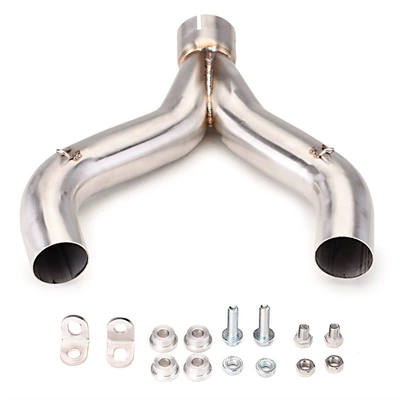 Motorcycle modified exhaust pipe shiver900 2017-2021 SHIVER900 mid-section (Exhaust pipe) - a