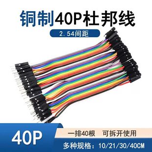 40P�Ű ���ž� ĸ��ĸ ����ĸ �������^ 2.54mm 10/20/21/30CM