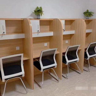 Immersive Study Table for Postgraduate Entrance Examination, Public Study Room Partition, Shared Enclosed One-To-One Study Table Manufacturer Wholesale