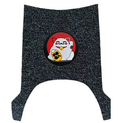silk ring foot pad: Electric vehicle foot mat