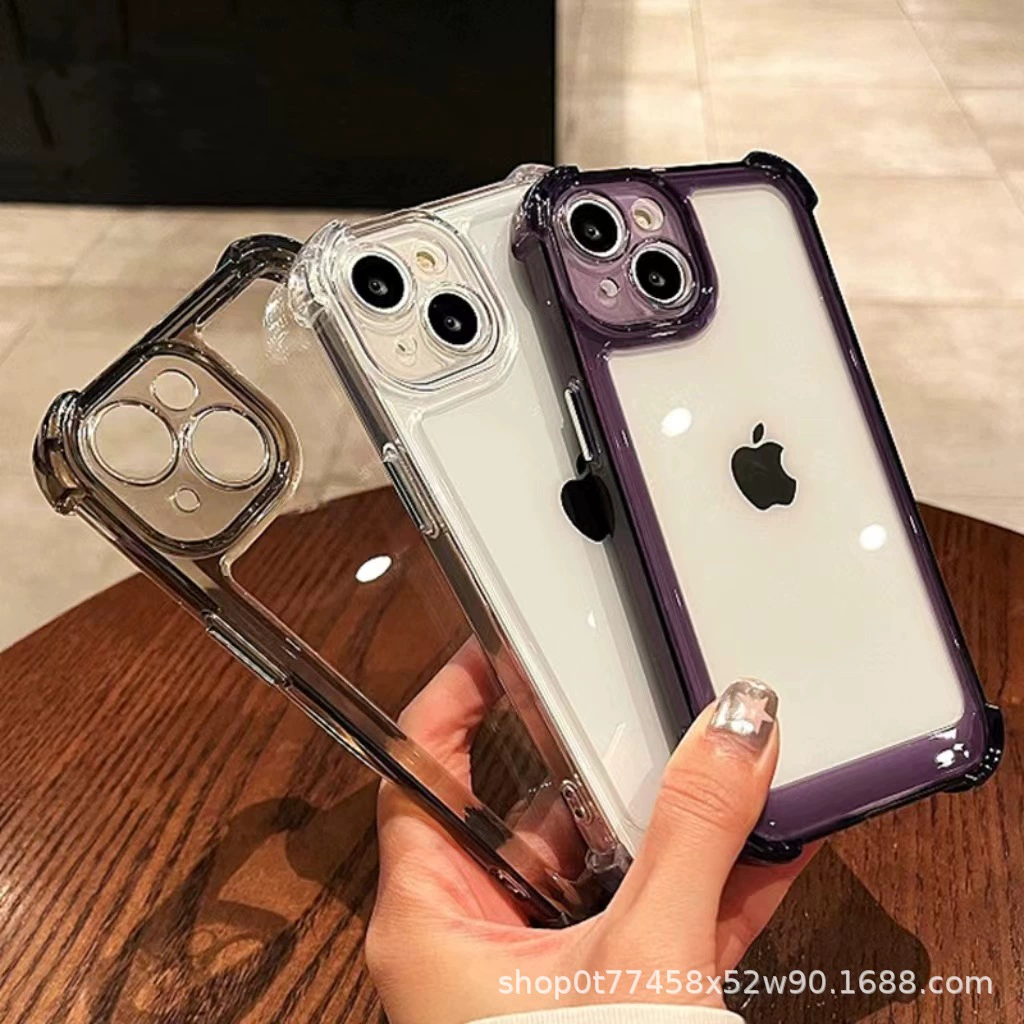 Apple, совместимый iPhone 15, чехол для телефона, акриловый защитный чехол, подушка безопасности, iPhone, защита от падения