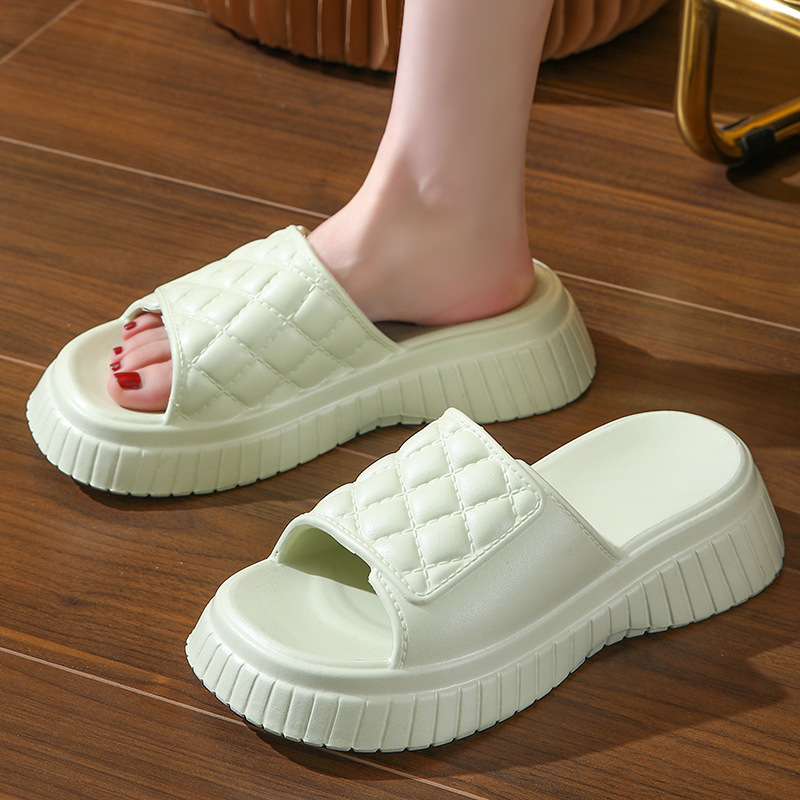 Women's Casual Solid Color Round Toe Slides Slippers display picture 8