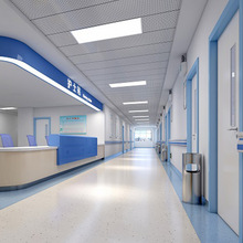 法国Gerflor洁福pvc地板同透耐磨阻燃地胶办公室简约地板