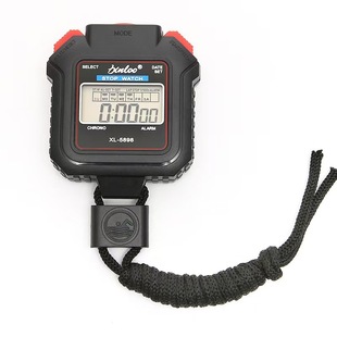 5898 stopwatch timer electronic stop watch single track running watch referee sports fitness equipment electronic watch waterproof