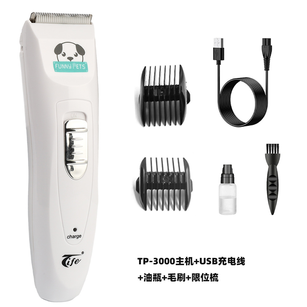 Машинка для стрижки TeFeng TP-3000 белая
