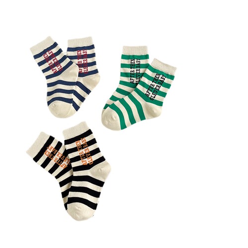 Spring new cotton socks, spring and autumn mid-calf socks, Korean style ins baby, medium and large children's socks, boys and girls socks wholesale