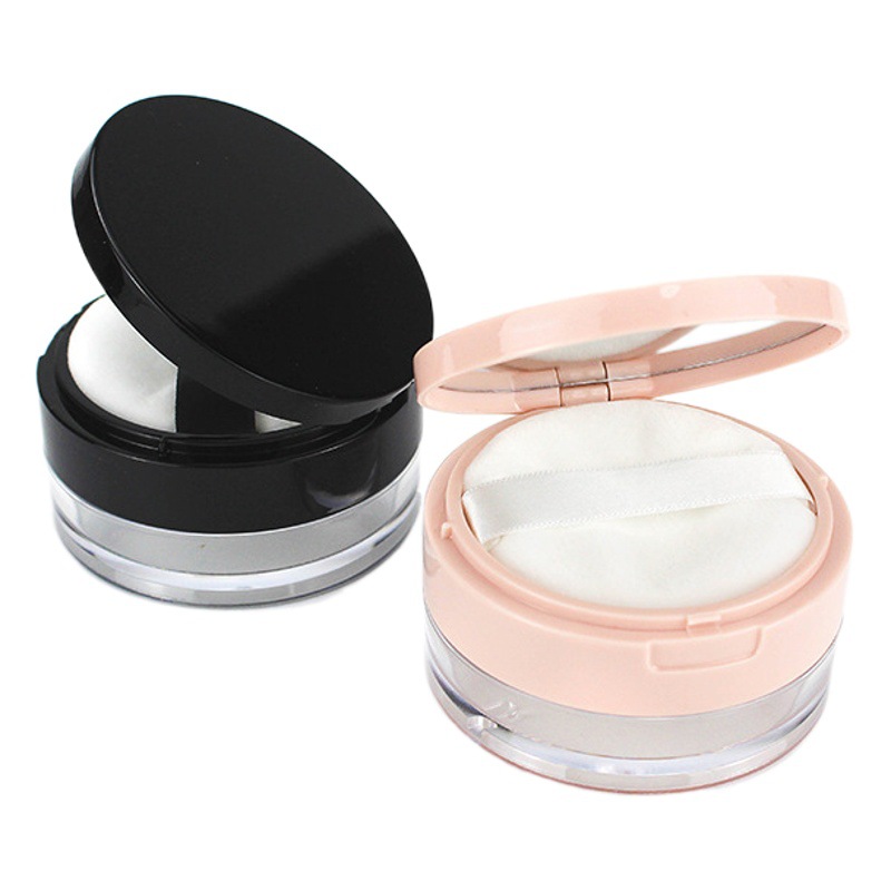 15g20g Flip caja de polvo de miel neta grande polvo de pimienta polvo suelto red elástica caja de embalaje material de embalaje polvo de maquillaje caja de polvo suelto