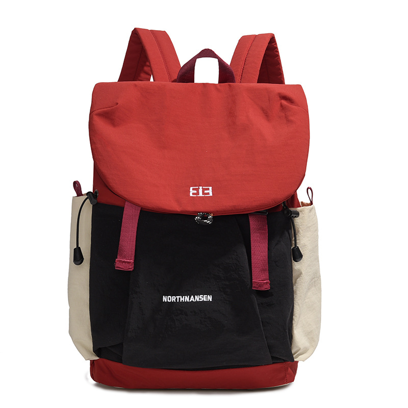 2025 nuevo tipo de mochila para hombres y mujeres ligera a prueba de rociadores bolsas escolares de viajes de gran capacidad