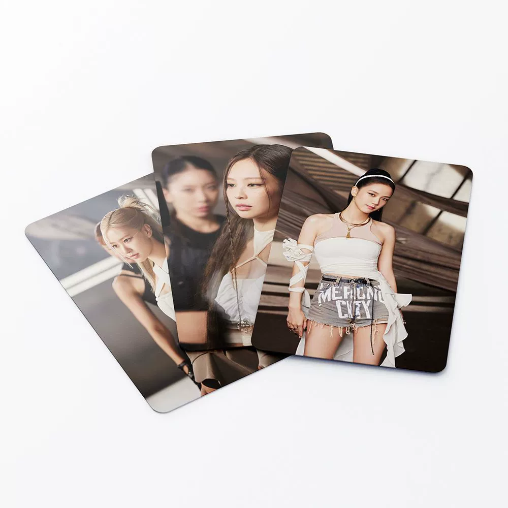 Подходит для новой обложки альбома Blackpink?small card поддерживающий вентилятор фан новый постер фото lisa Jin Zhixiu Pucai YOMO
