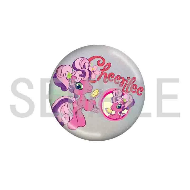 Старшая деталь Little Ma Bolly 75 Двойная вспышка Панель Значок Bad My Little Pony, Hyatt, Ziyue Yunbao Apple Jiaer