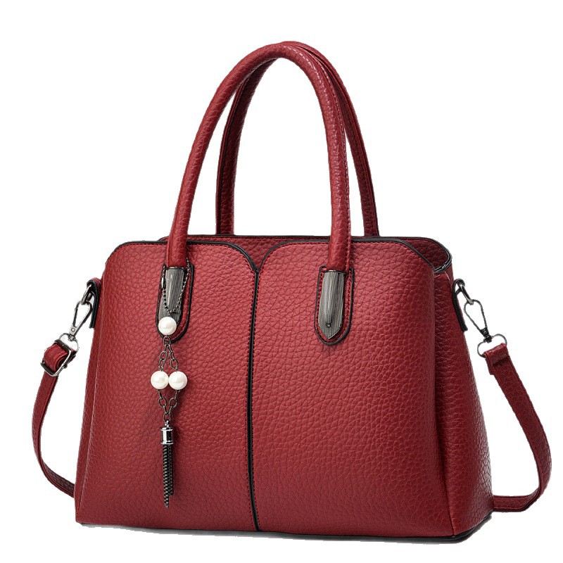 Colgante de perlas bolsos de mano de gran capacidad de moda versátil bolsos de hombro de estilo casual bolsos transfronterizos