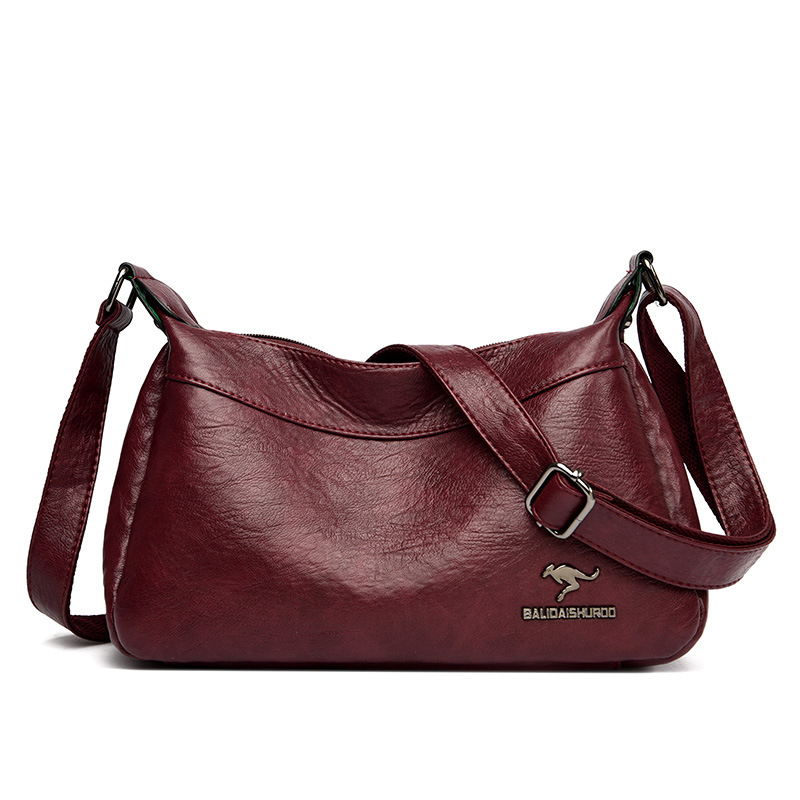 Bolso de mujer 2023 nuevo bolso de mujer de mediana edad estilo coreano simple elegante bolso de mensajero de hombro moda portátil pequeño bolso cuadrado