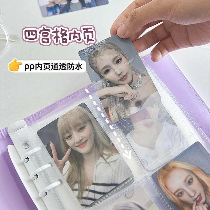 Альбом для карточек (Polaroid) PU, 3 дюйма, несколько дизайнов обложек