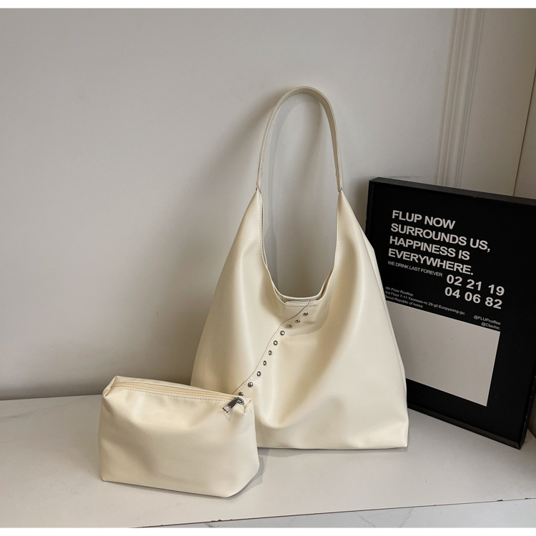 Retro torba za ženske, velika torbica za ramo za vsakdanjo rabo_voghion.com