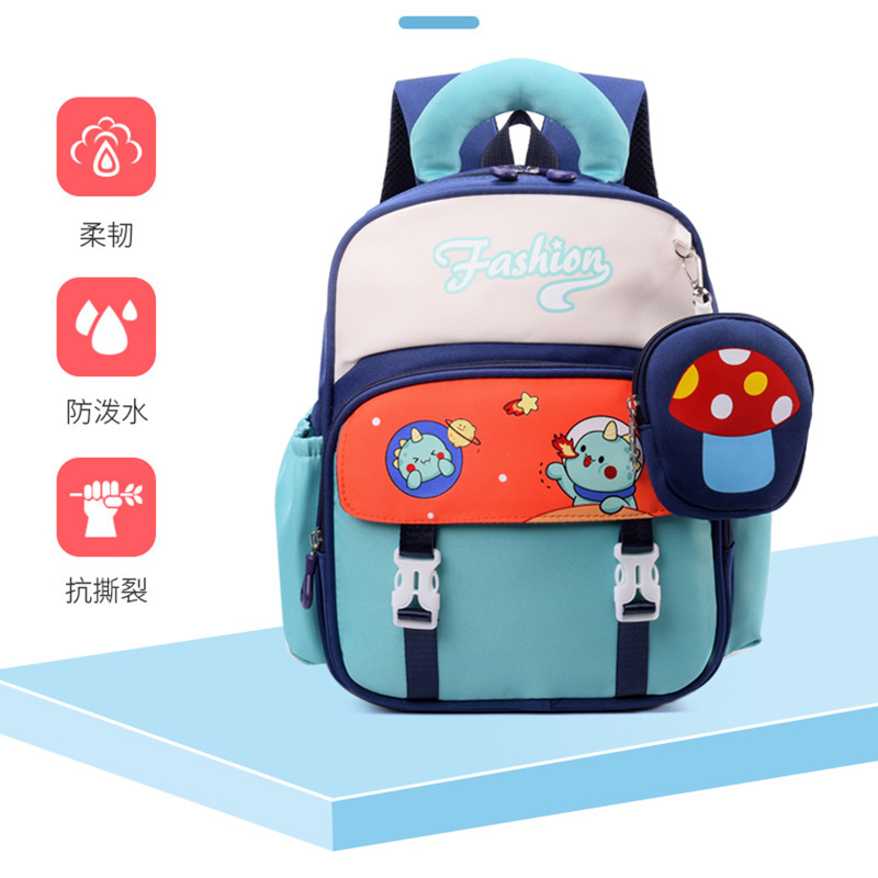 2025 nueva mochila infantil impresa de gran capacidad mochila de dibujos animados ultraligera jardín de infantes mochila de dibujos animados de moda