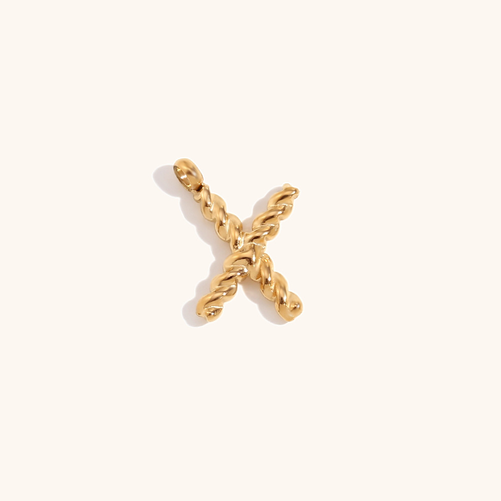 2g Weight 0.03µm-0.05µm Gold Plating Thickness PVD Coated Gold Plating Process Pendant Jewelry Making Type 18K Real Gold Plated Plating Material 1 Piece Quantity 304 Stainless Steel Material Letter Pattern Simple Style Style Waterproof Non Tarnish, Plating Craft 1 Piece Stainless Steel PVD Coated Real Gold Plated Letter Pendant DIY Jewelry Accessories 13