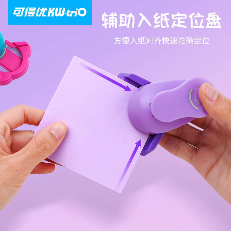 Kedoyu DIY herramienta de lujo hueco ángulo creativo cortador ángulo patrón puncher encaje puncher