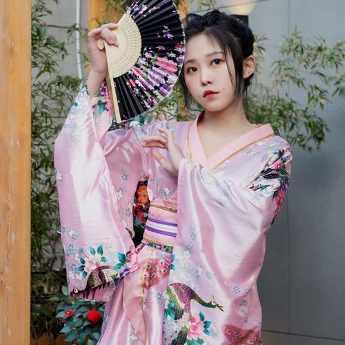 Japanese yukata suits for women the peacock stage clothing pictures kimonos clothing for girls