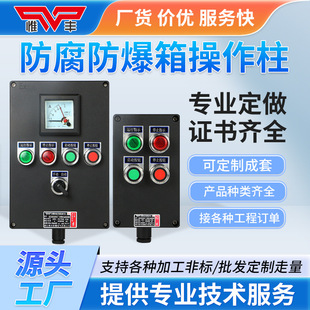 Weifeng Explosion-Proof and Anti-Corrosion Operation Column Three-Proof Switch Engineering Plastic Waterproof and Dustproof Distribution Socket Junction Box Button Box