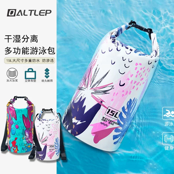 Swimming Waterproof Bag, River Diving, Rafting, Seaside Beach Storage Bag, Snorkeling Outdoor Bag Wholesale