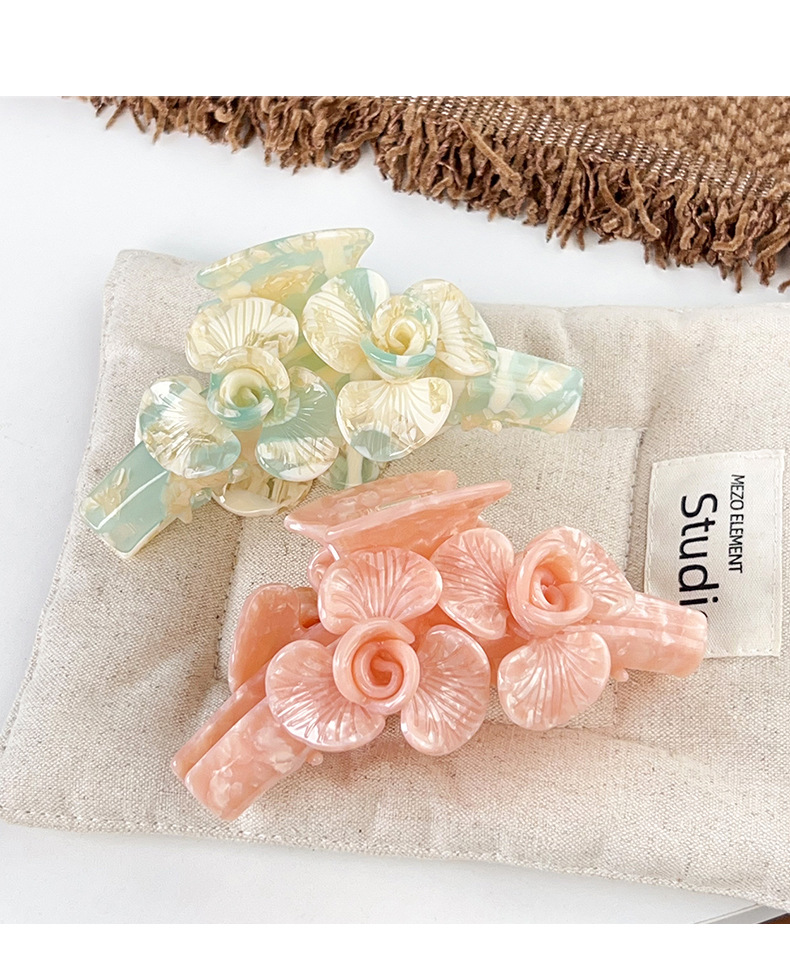 All Seasons Season Sweet Women's Flower Acetic Acid Sheets Flowers Hair Claws
