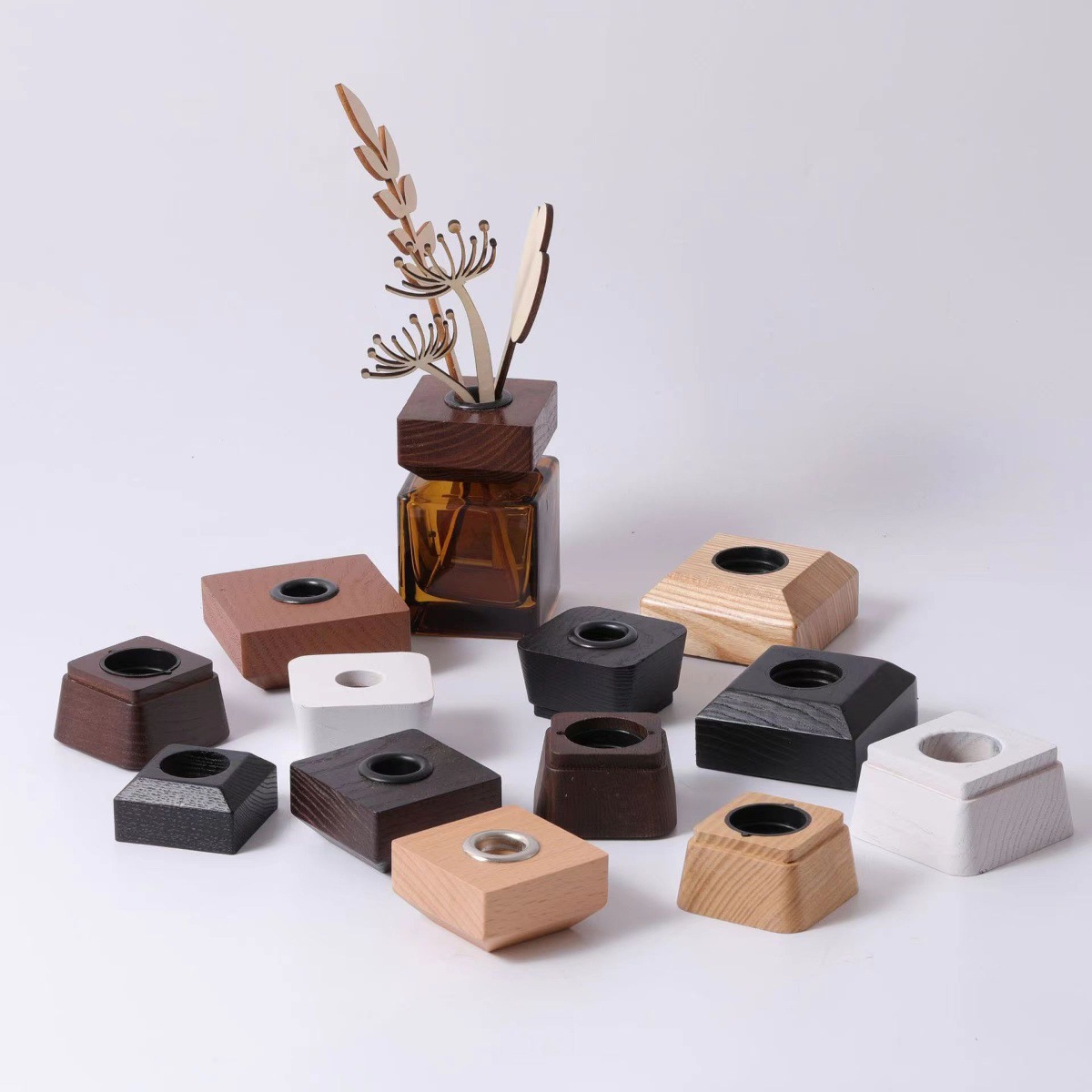 Cuadrado de madera; selección