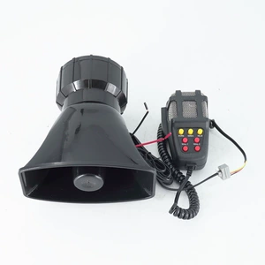 12V 100W Yeddi Tonlu Siqnal Motosiklet Avtomobil Dəyişdirilmiş Çox Tonlu Səs Siqnalı