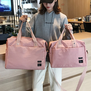Short-distance travel bag small size luggage bag men's and women's handbag portable trolley simple lightweight large capacity maternity bag