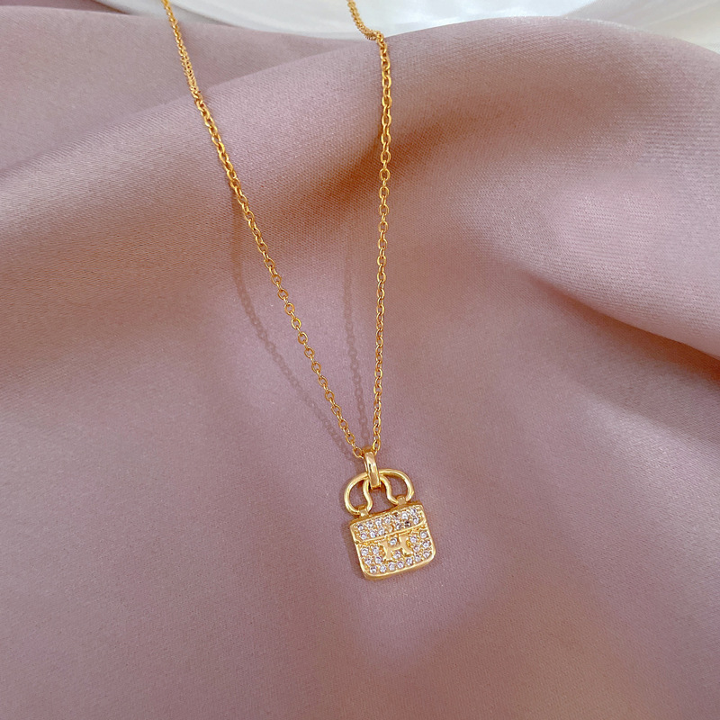 Luxury Micro Diamond Necklace With Transfer Beads For Women_voghion.com