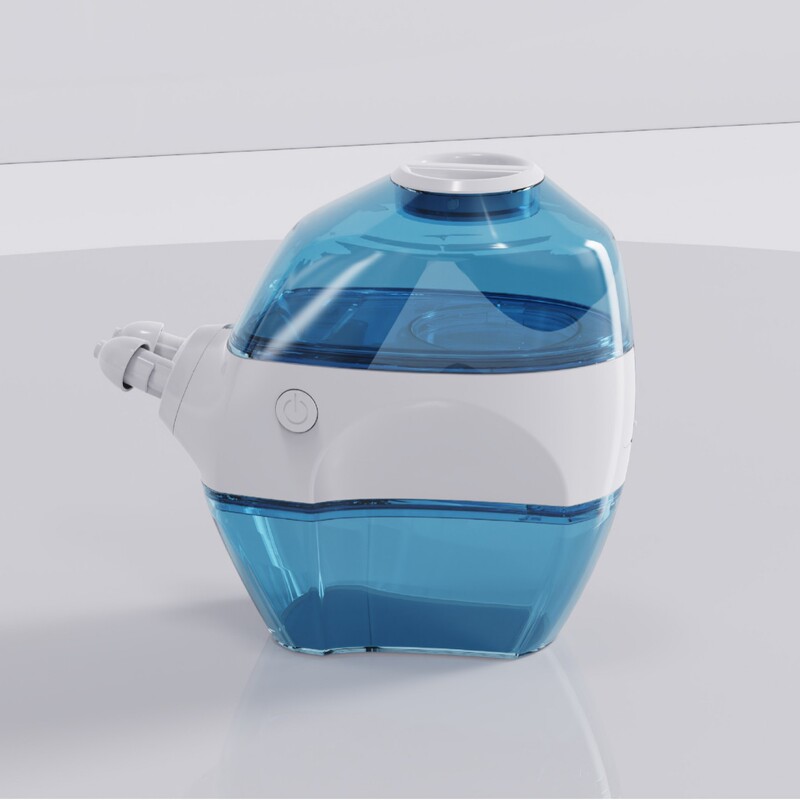 Electric Dual-Nose Nasal Washer, Double-Head Negative Pressure Large-Capacity Nasal Washer, Nasal Suction Device, Wash-And-Suction All-In-One