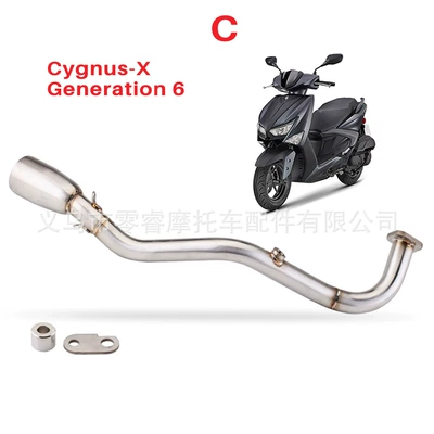 Motorcycle exhaust pipe for Jinzhan Bws Cygnus-X - c