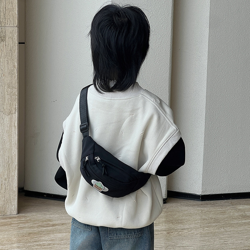 Bolso de pecho para niños de comercio exterior 2026 nuevo ocio coreano simple mochila para bebés, bolso mini deportivo para niños y niñas