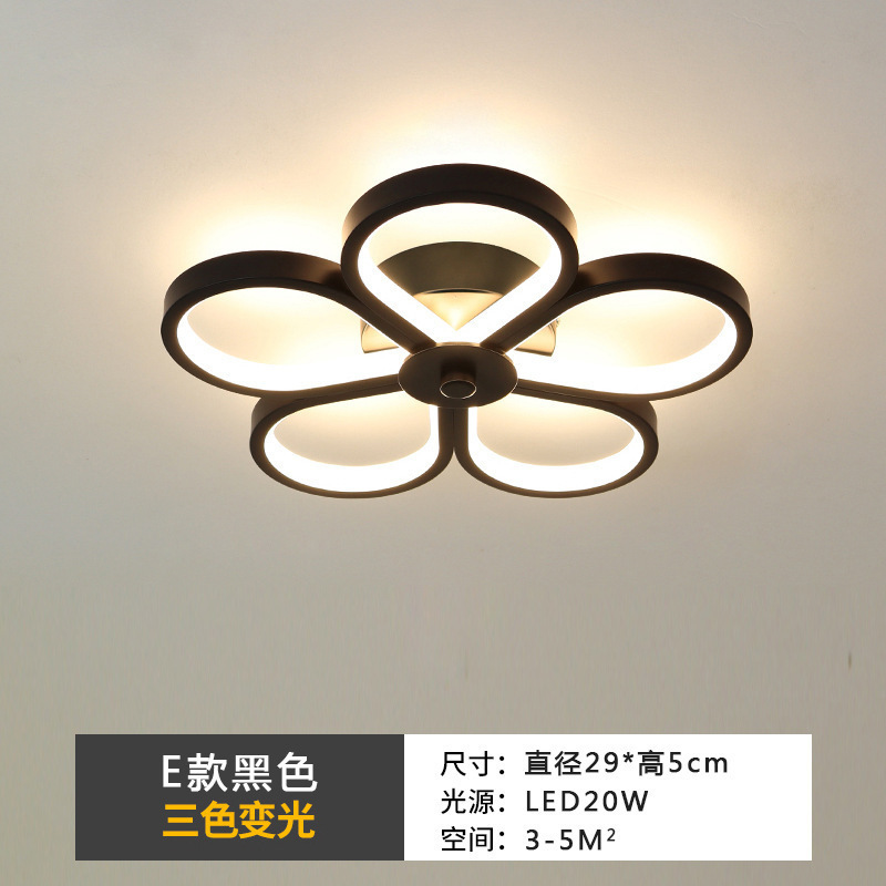 跨境北欧简约灯过道吸顶灯卧室替换楼梯阳台玄关灯具灯led圆圈主|undefined