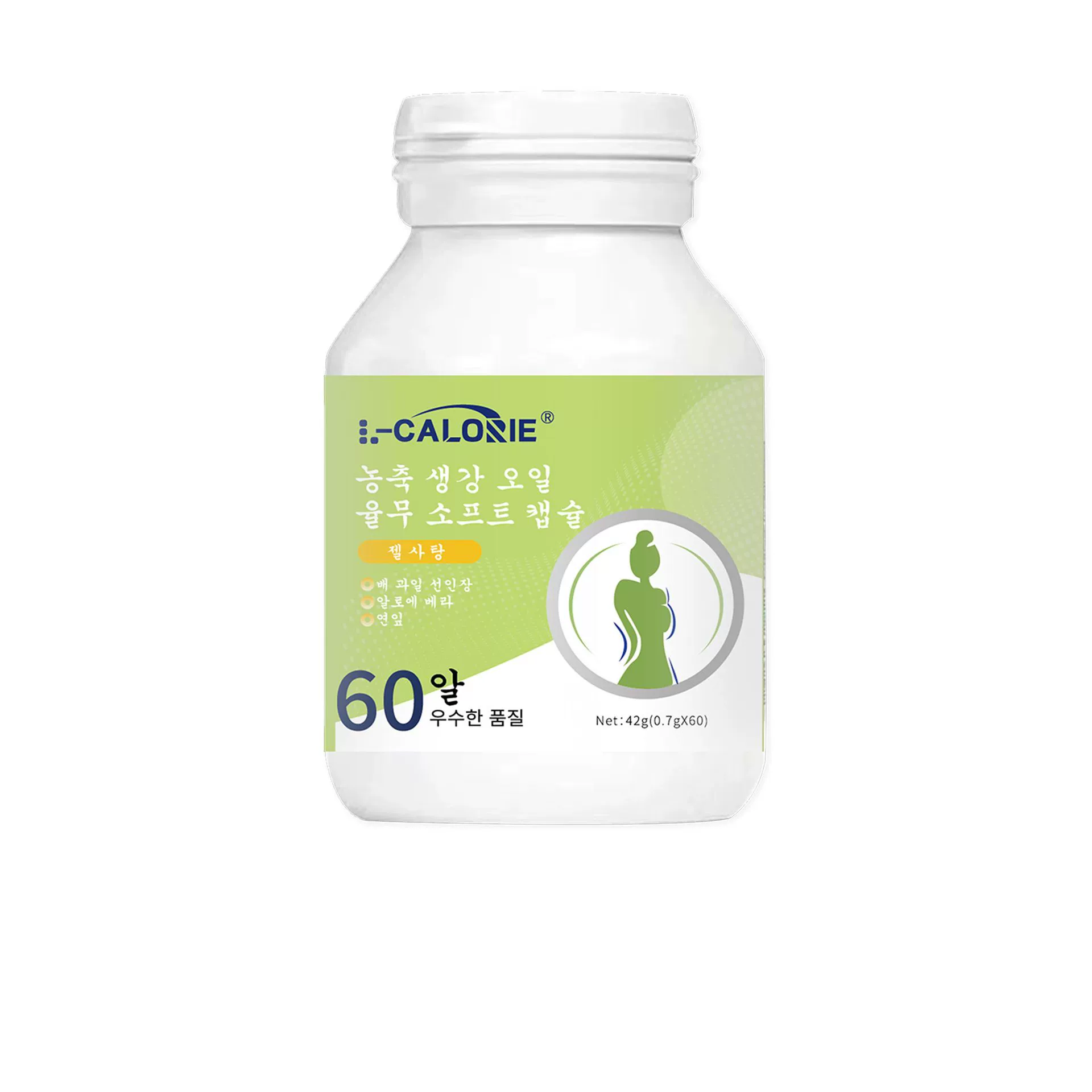 L-CALORIE концентрированное имбирное масло без сахара мягкие капсулы 42 г 0,7 г * 60 источник готовый заводской запас прямая доставка один